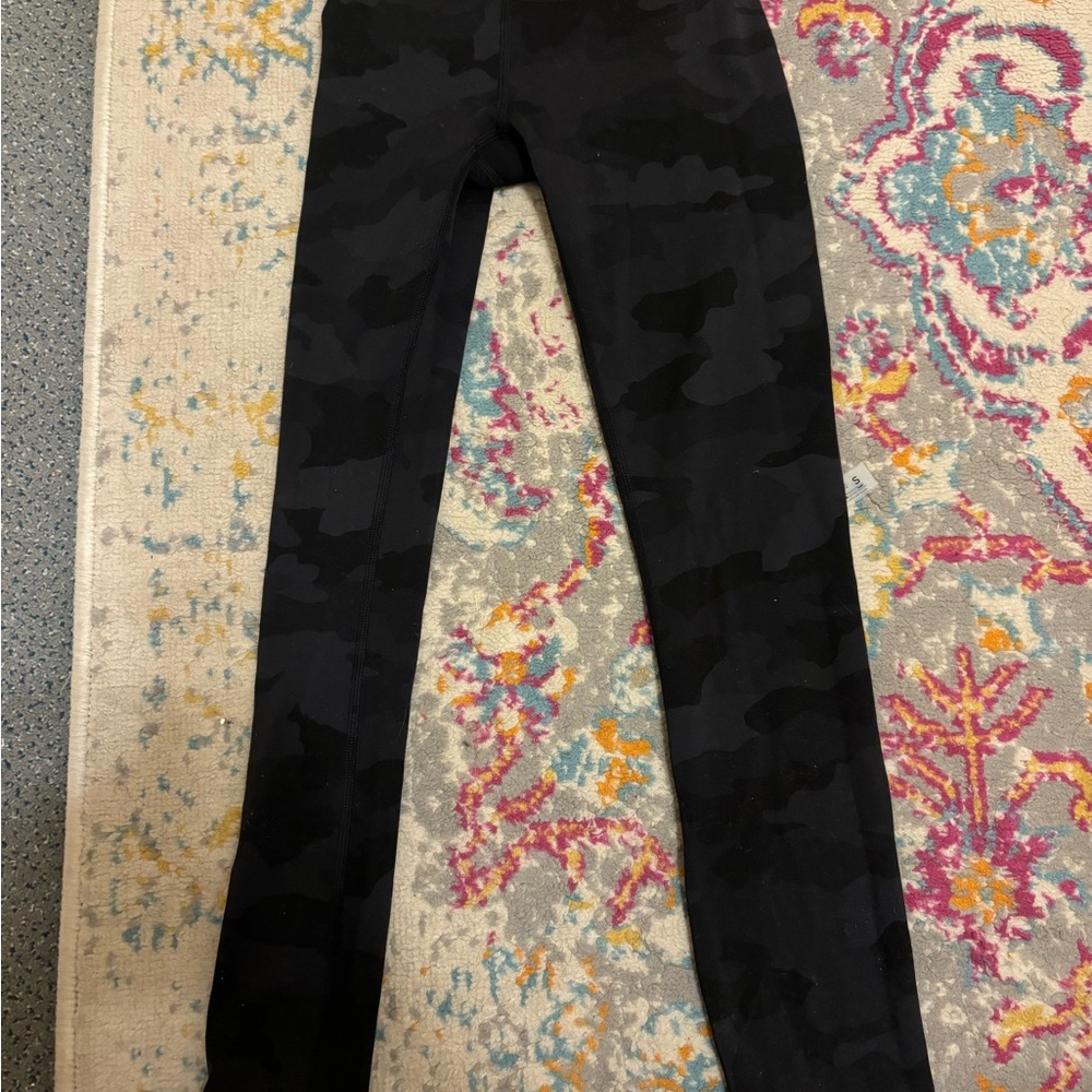 Black Camouflage Leggings